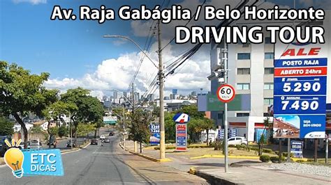 Passeio de Carro na Av Raja Gabáglia chegando no BH Shopping Belo