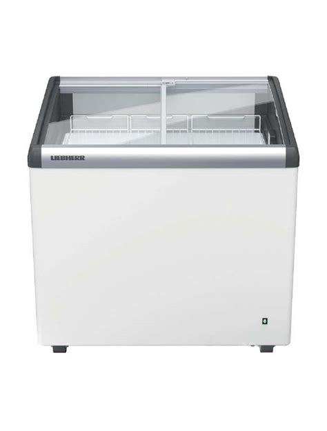 Liebherr EFI 2153 Curved Glass Chest Freezer 3 Baskets 211 Ltr 5 Year