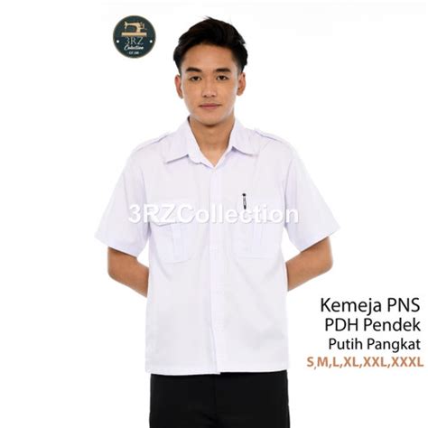 Jual Kemeja Putih Baju Pdh Pegawai Negeri Sipil Atasan Pns Atasan Puti