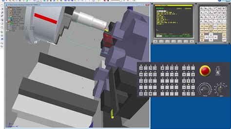 Torno Cnc Control Fanuc Oit Youtube