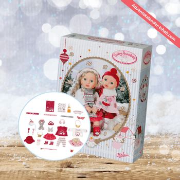 Niedliche Geschenke Baby Annabell Adventskalender 2023