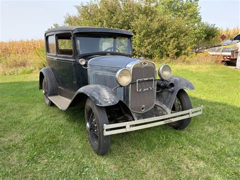 No Reserve 1930 Ford Model A Tudor Sedan Barn Finds