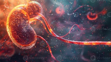 A view of the loop of Henle a section of the nephron responsible for ...