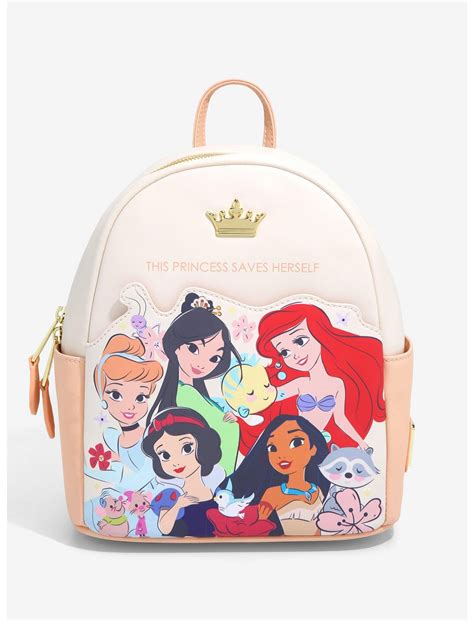 Bolsa Mochila Princesas Disney