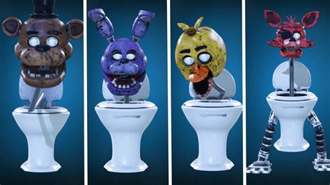 FNAF AR Skibidi Toilet Workshop Animation YouTube