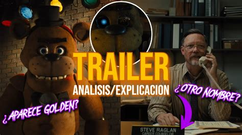 Five Nights At Freddy´s Trailer Oficial🤯 Analisis Y Explicacion🎉🧁 Youtube