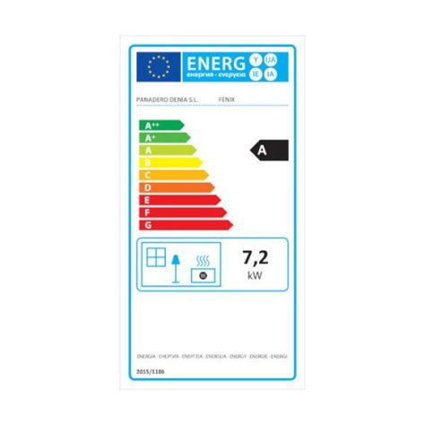 Estufa de leña Panadero Fenix Ecodesign