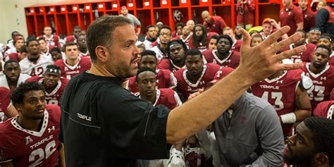 Matt Rhule to remain as Temple football coach | Temple Now