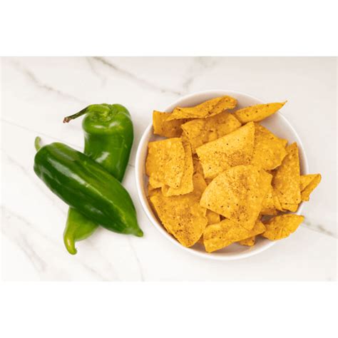 Hatch Chile Tortilla Chips Freshly Made In Deli Deli Reasors