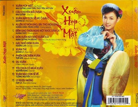 Thúy Nga CD 343 VA Xuân Họp Mặt 2005 Cover Nhạc Việt