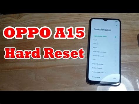 Oppo A Hardreset Factory Reset Oppo A Wipe Data Reset How To