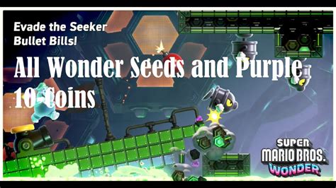 Evade The Seeker Bullet Bills All Coins And Wonder Seeds Super