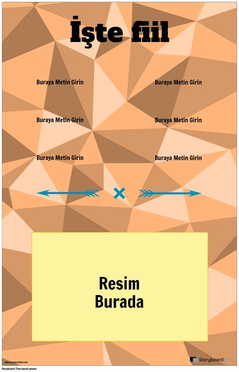 Dikey Fiil Çekimi Posteri Storyboard by tr examples