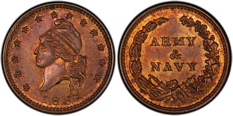 Token F Copper Army Navy Patriotic Rb Regular Strike