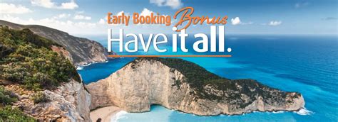 Have It All Early Booking Bonus Holland America Line