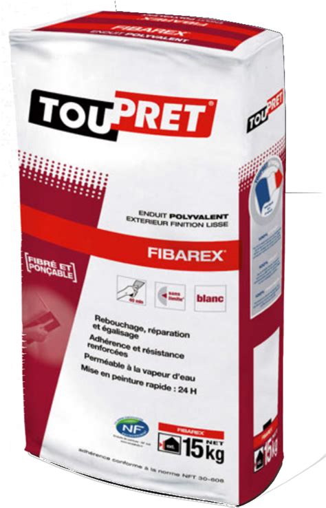 Enduit Fibarex extérieur pour façade Toupret Peinture Tendance