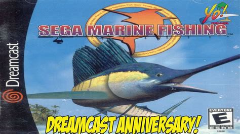 Dreamcast Anniversary Sega Marine Fishing With Fishing Rod