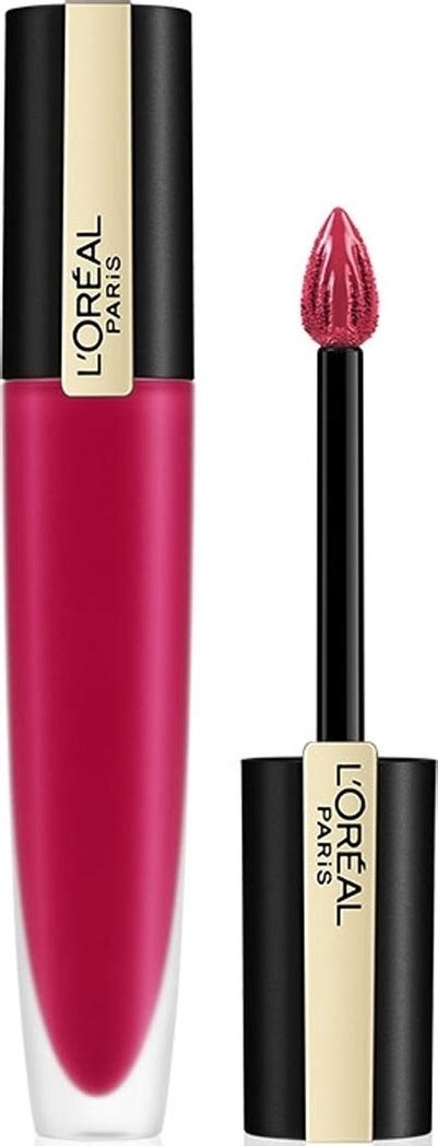 L Oreal Paris Rouge Signature Matte Liquid Lipstick 114 I Represent