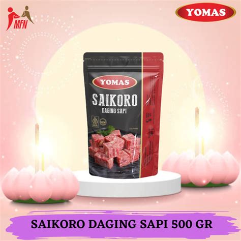 Jual Yomas Beef Saikoro Saikoro Cube 500 Gr Kota Tangerang Yomas