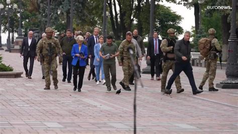 Von Der Leyen Aplaude En Kiev Los Esfuerzos De Ucrania En El Proceso De