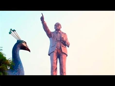 Beautiful Drone Visuals Dr B R Ambedkar Statue In Vijayawada YouTube