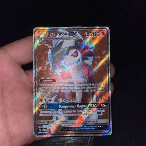 Verified Lycanroc Gx Guardians Rising Pokemon Cards Whatnot