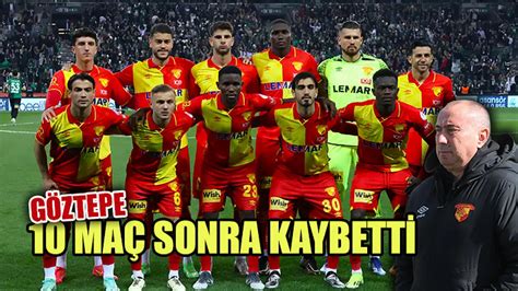 Göztepe 10 Maç Sonra Kaybetti