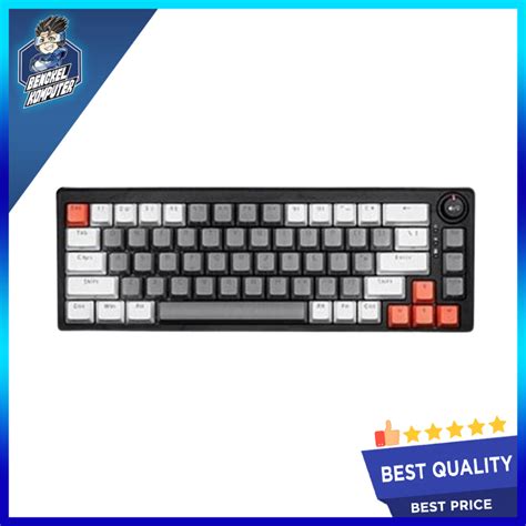 Nyk NEMESIS MKN 08 DAEMON Gray WHITE GAMING KEYBOARD BROWN SWITCH