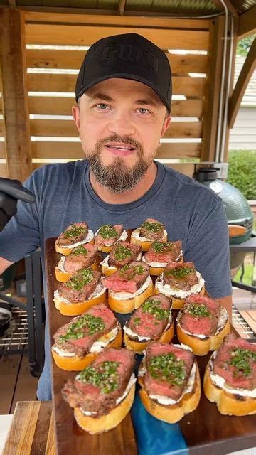 Steak Channel On Instagram Grillin With Dad Steak Crostini With A