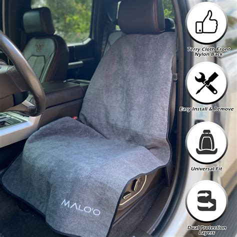 Malo O Universal Terry Cloth Car Seat Cover Malo O Racks