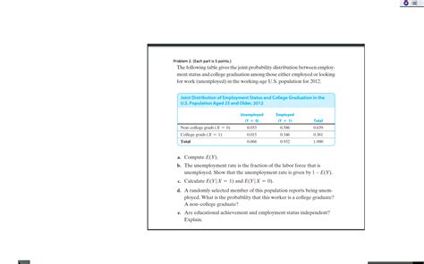 Solved Problem 2 Each Part Is 5 Points The Following