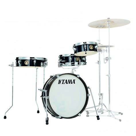 Tama Club Jam Pancake 18 4pc Shell Pack Hairline Black Gear4music