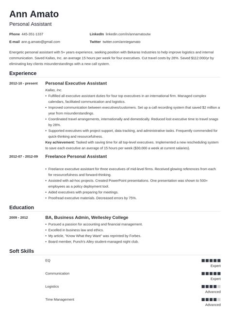 Best Resume Formats For Examples Templates