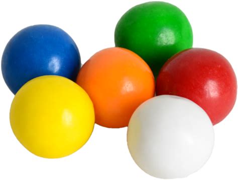 Bubble Gum Balls Colorful Candy Sweet Treats Png Free