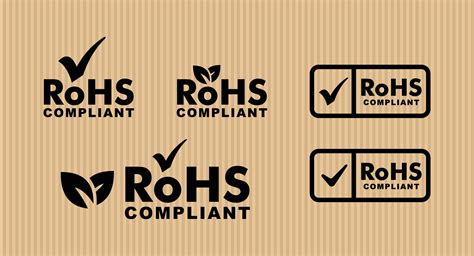 Rohs Icon Set Symbol Vector Vector Art At Vecteezy