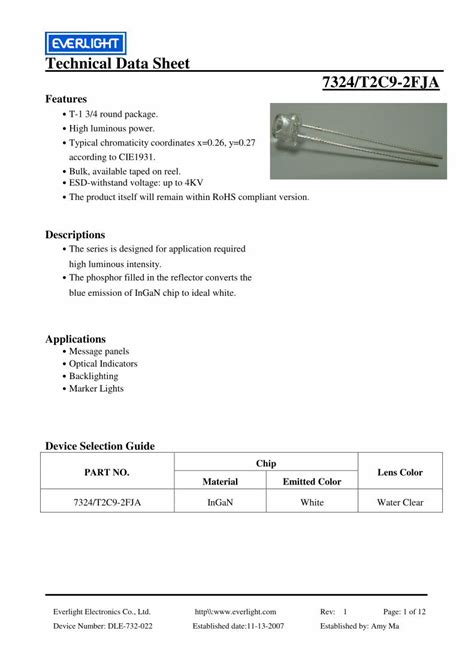 Pdf Technical Data Sheet T C Fja Ecs Comecs