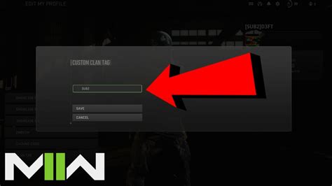 HOW To CHANGE Your CLAN TAG In MODERN WARFARE 2 YouTube