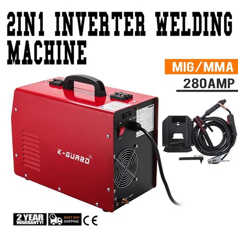 From Eu Warehouse Mig 280g Inert Gas Inverter Welding Machine Mig Mag