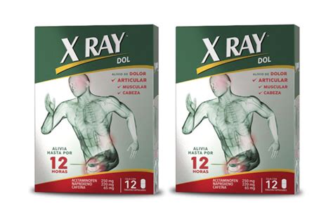 XRAY DOL X 12 TBS PACK X 2 CAJA P E FarmaciasVer