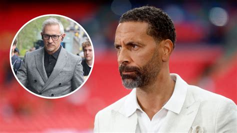 Rio Ferdinand Claims One Word From Gary Lineker Really Tipped Two