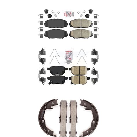 Transit Auto Front Ceramic Disc Brake Pads Kit For Car Toyota Matrix