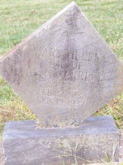 Mary Helen Webber Memorial Find A Grave