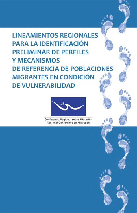 Pdf Lineamientos Regionales Para La Identificaci N Aprobados En