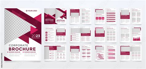 minimalist brochure template with modern concept and minimalist layout ...