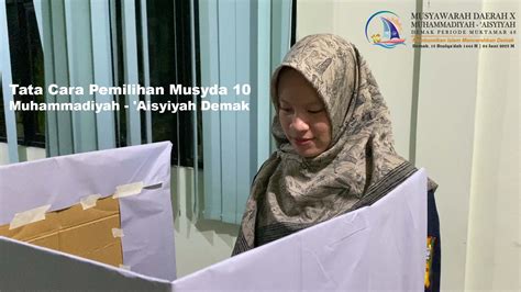 Gunakan E Voting Berikut Tata Cara Pemilihan Musyda Muhammadiyah