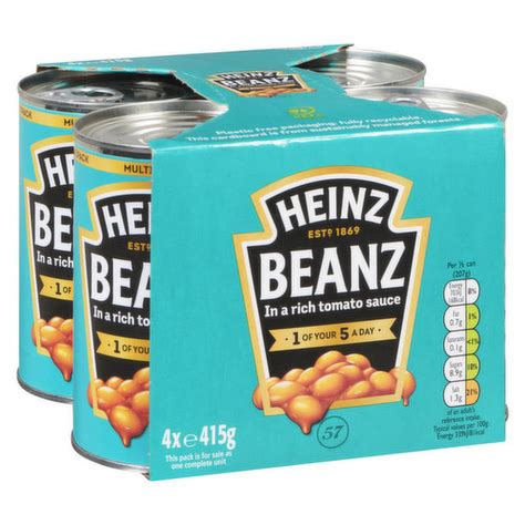 Heinz Baked Beans 4pk Save On Foods