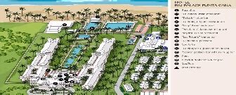 Riu Punta Cana Resort Map