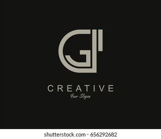 Gi Logo Letter Design Vector Stock Vector (Royalty Free) 656292682 ...