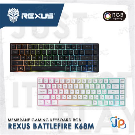 Jual Keyboard Gaming Mini Rexus Battlefire K M Rgb Led Jakarta Pusat