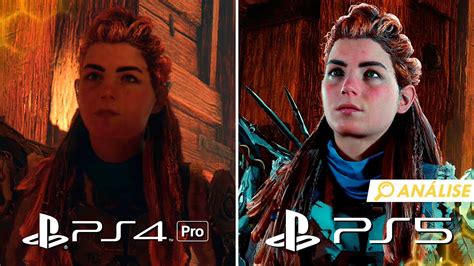 Horizon Forbidden West Diferenças Do Ps4 Vs Ps4 Pro Vs Ps5 Youtube